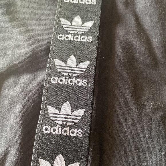 Adidas Logo Cotton Leggings. Size Large - Picture 2 of 4